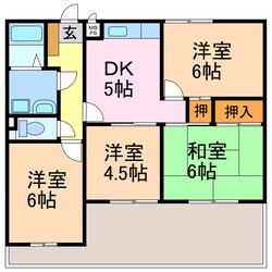 メゾン　ミウラの物件間取画像